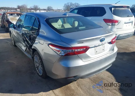 2019 Toyota Camry Hybrid Xle from USA, damaged, VIN 4T1B21HK5KU518210